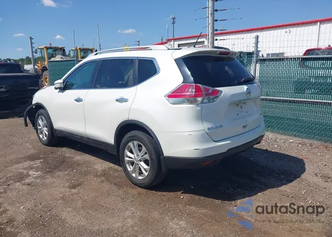2016 Nissan Rogue Sv z USA, uszkodzony, nr VIN 5N1AT2MV9GC886238